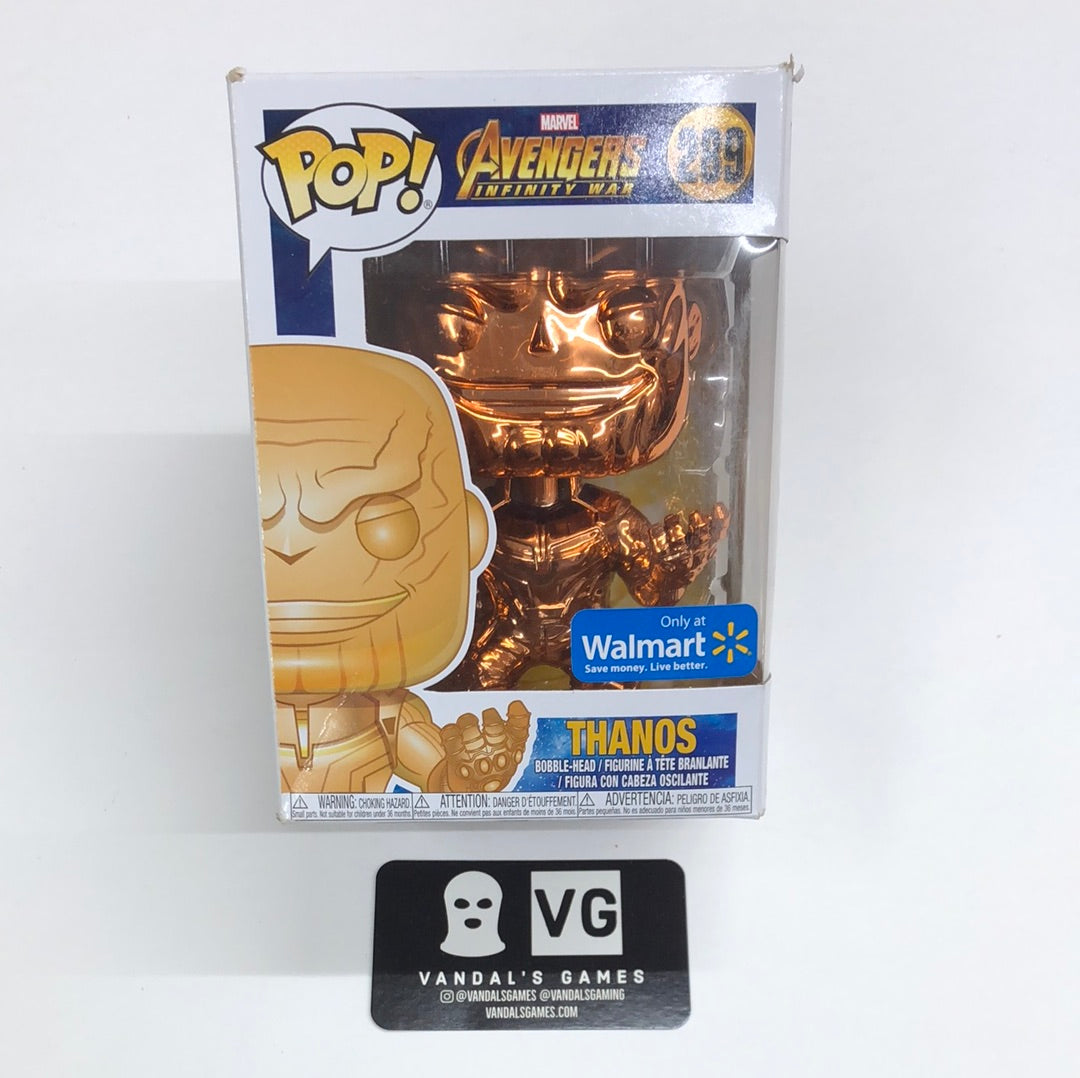 Funko Pop! Marvel Avengers Infinity War Orange Thanos Bobble-Head 289 #2326