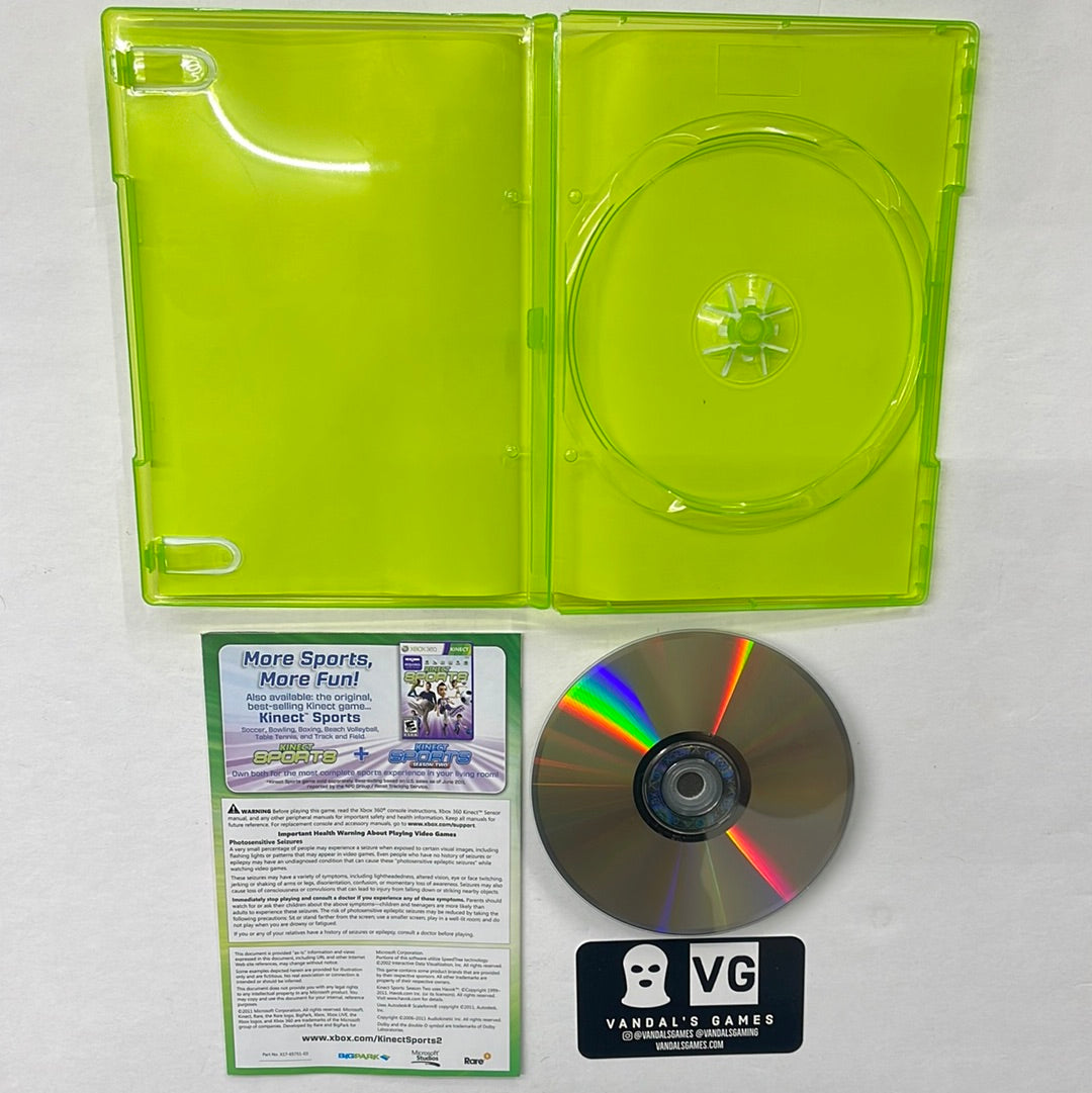 Xbox 360 - Kinect Sports Season Two Microsoft Xbox 360 Complete #111 –  vandalsgaming