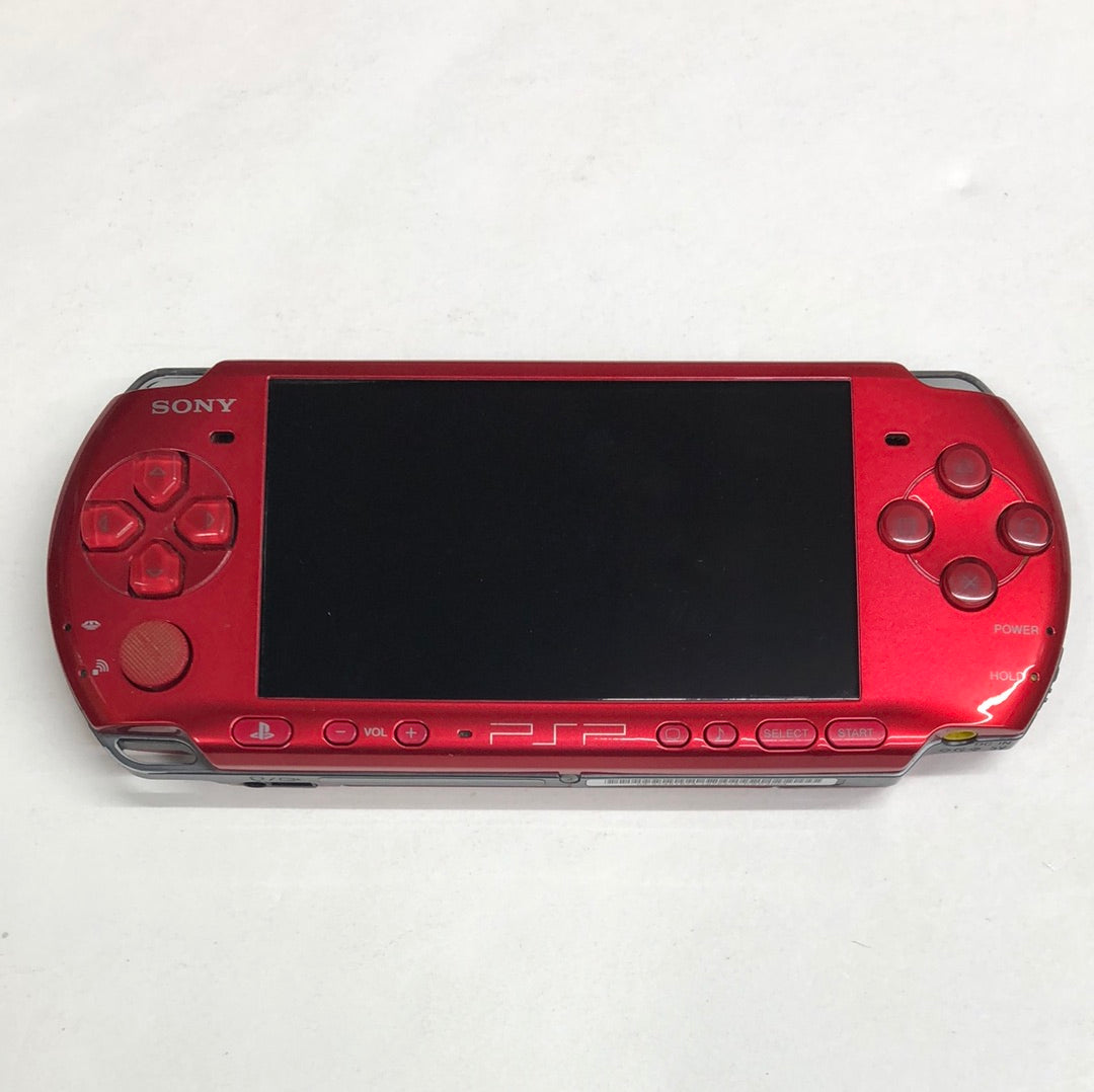 Psp - Radiant Red 3004 Console Europe Sony PlayStation Portable