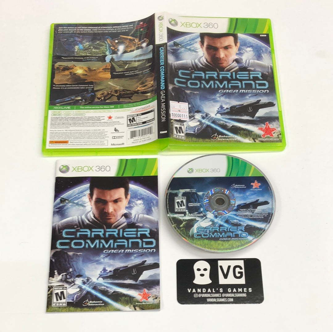 Xbox 360 - Carrier Command Gaea Mission Microsoft Xbox 360 Complete #111