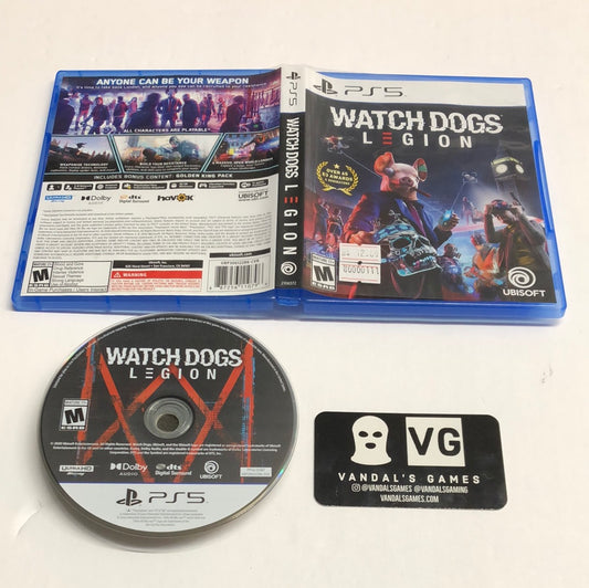 Ps5 - Watch Dogs Legion Sony PlayStation 5 W/ Case #111
