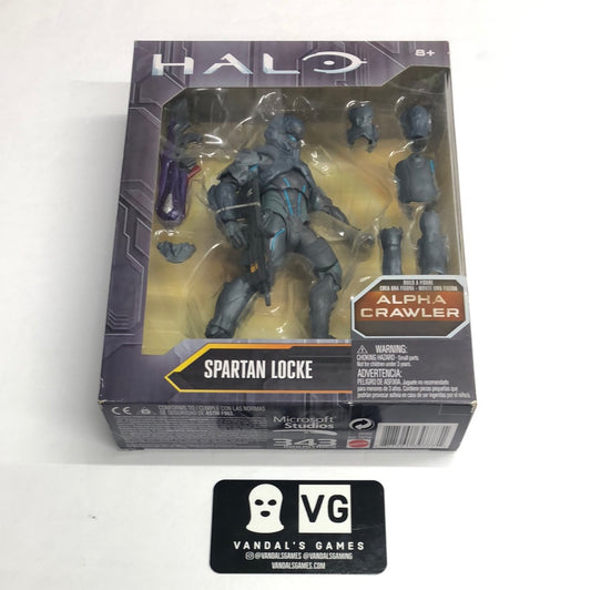 Halo - Spartan Locke Variant Build-A-Figure Alpha Crawler Brand New