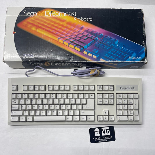 Dreamcast - Keyboard W/ Box No Inserts Sega Dreamcast UNTESTED #2805