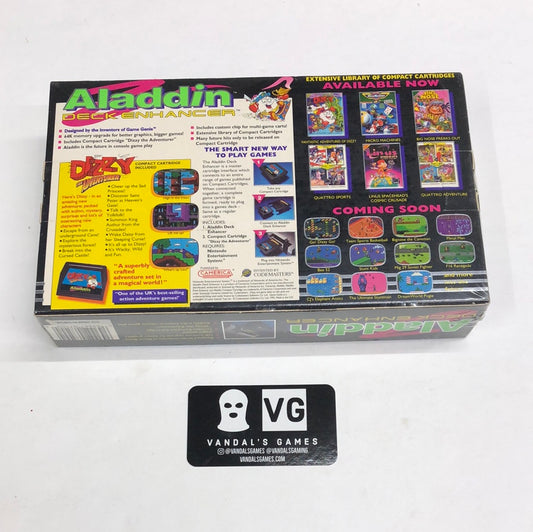 Nes - Aladdin Deck Enchancer W/ Dizzy the Adventurer Nintendo Brand New #2607