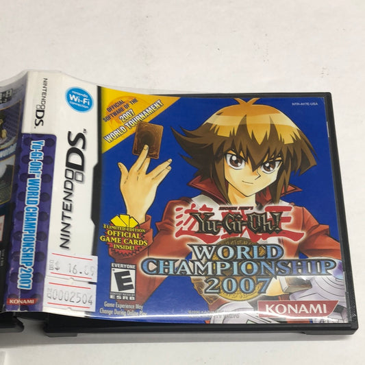 Ds - Yu-Gi-Oh! World Championship 2007 Nintendo Case Only No Game #2504
