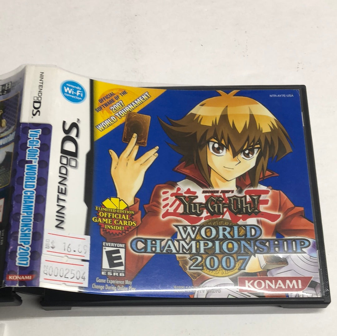 Ds - Yu-Gi-Oh! World Championship 2007 Nintendo Case Only No Game #2504