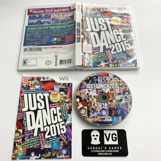 Wii - Just Dance 2015 Nintendo Wii Complete #111