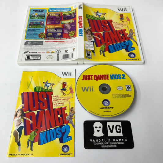 Wii - Just Dance Kids 2 Nintendo Wii Complete #111