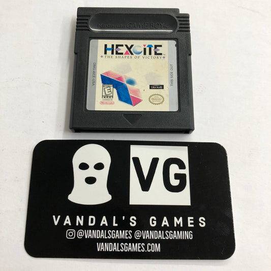 GBC - Hexcite the Shape of Victory Nintendo Gameboy Color Cart Only #2883