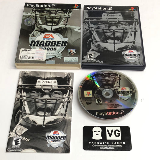 Ps2 - Madden NFL 2005 Collector's Edition Sony PlayStation 2 Complete #2782