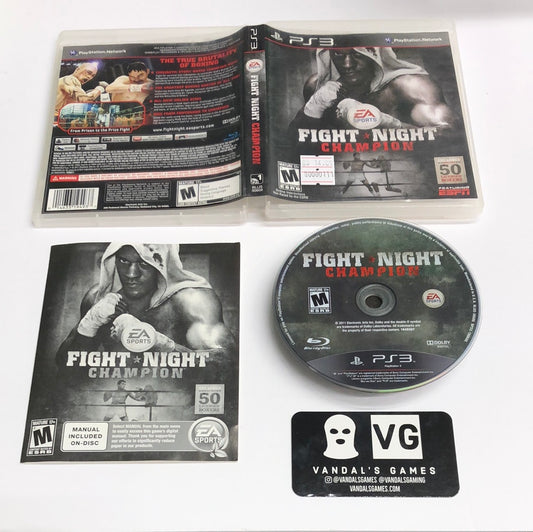 Ps3 - Fight Night Champion Sony PlayStation 3 Complete #111