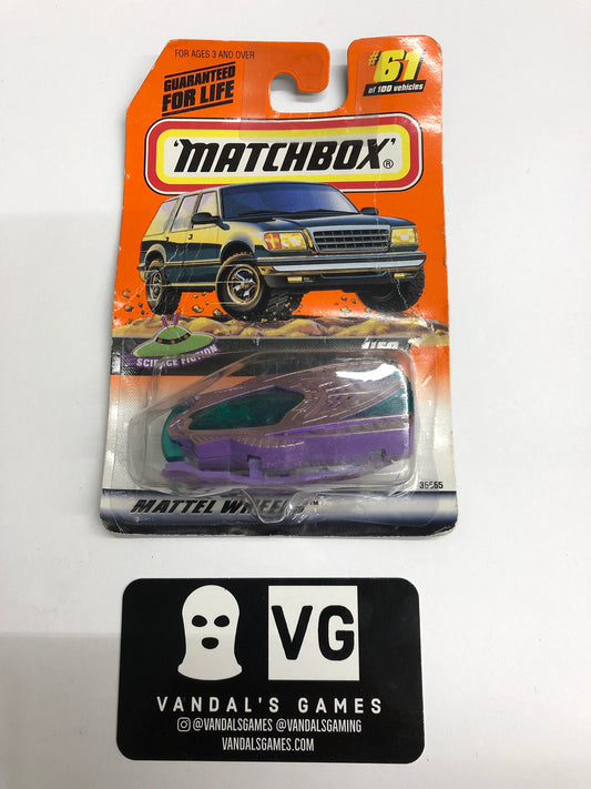 Matchbox - UFO #61 Science Fiction Mattel Wheels Dicast Brand New