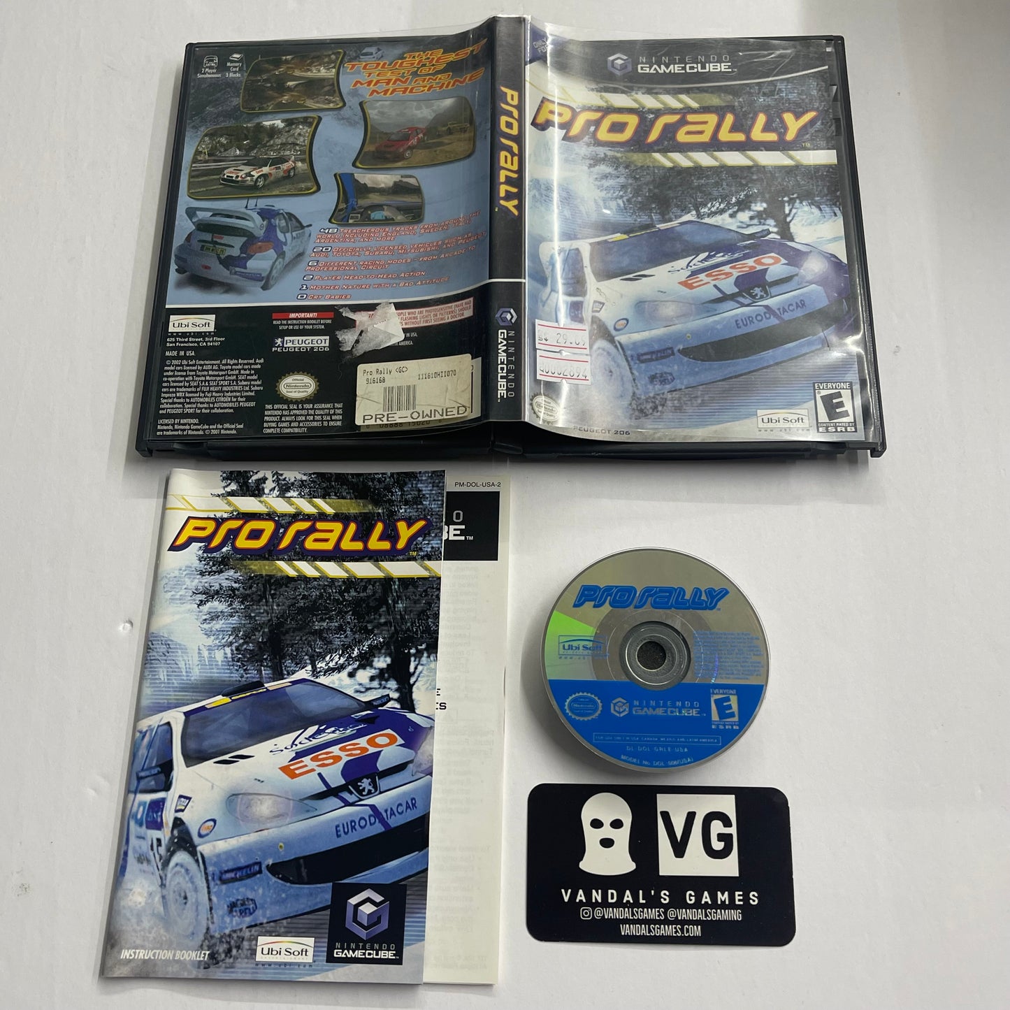 Gamecube - Pro Rally Nintendo Gamecube Complete #2894