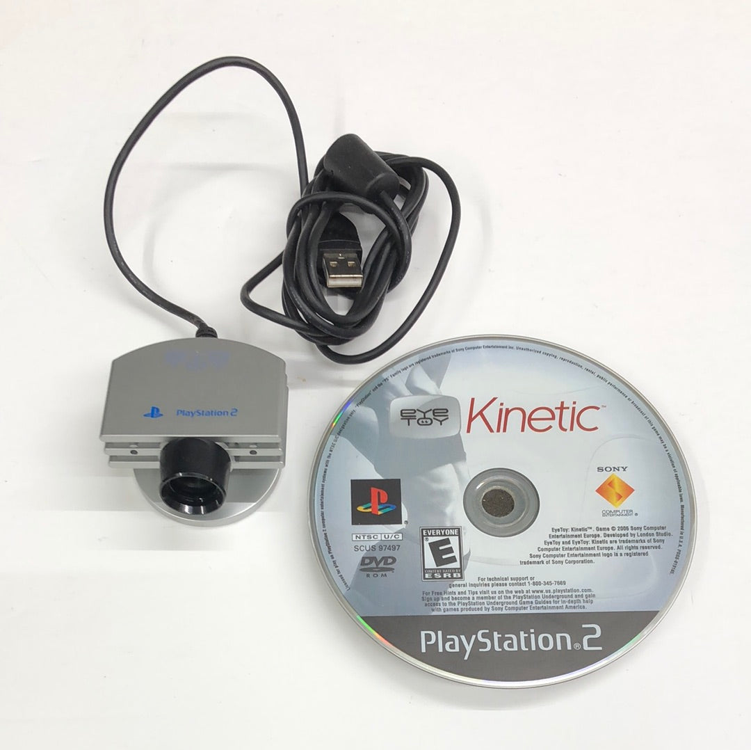 Ps2 - Eye Toy Kinetic Camera Bundle Sony PlayStation 2 Complete #2678