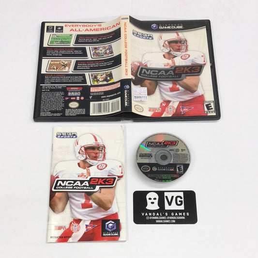 Gamecube - NCAA 2k3 College Football Nintendo Gamecube Complete #111