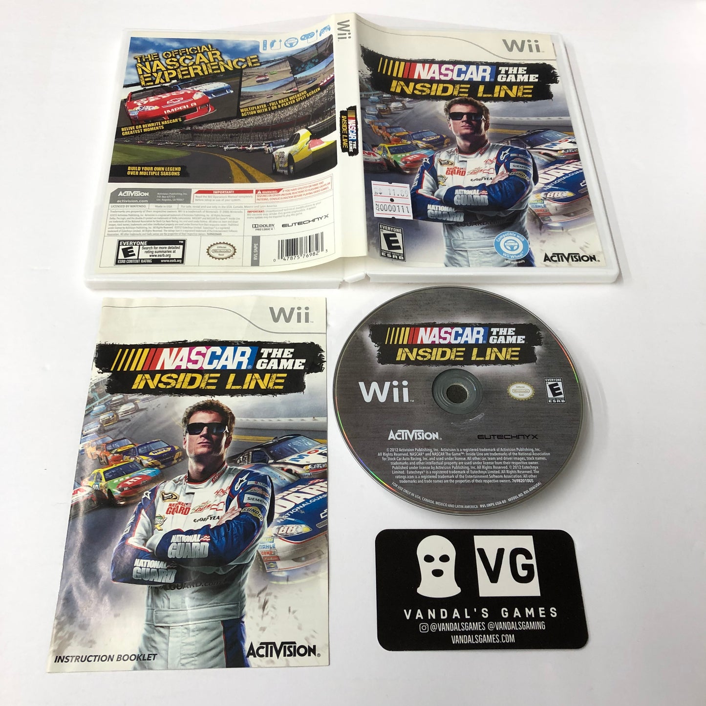 Wii - Nascar Inside Line Nintendo Wii Complete #111