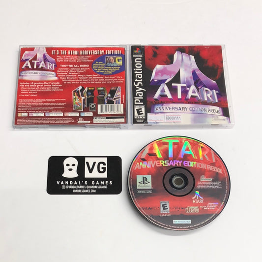 Ps1 - Atari Anniversary Edition Redux New Case  Sony PlayStation 1 Complete #111