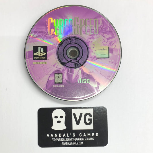 Ps1 - Cyber Speed Sony PlayStation 1 Disc Only #111