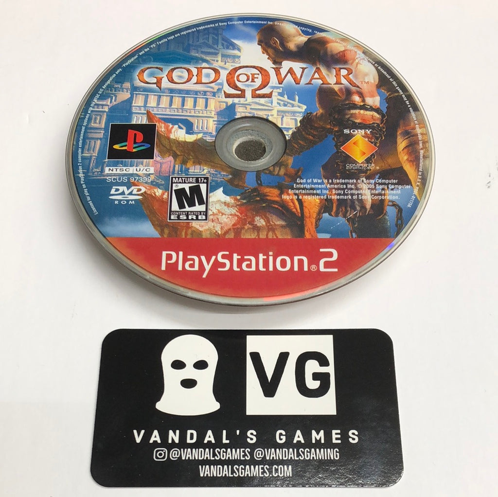 Ps2 - God of War Greatest Hits Sony PlayStation 2 Disc Only #111 –  vandalsgaming