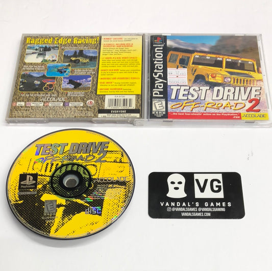 Ps1 - Test Drive Off Road 2 Sony PlayStation 1 Complete #2780