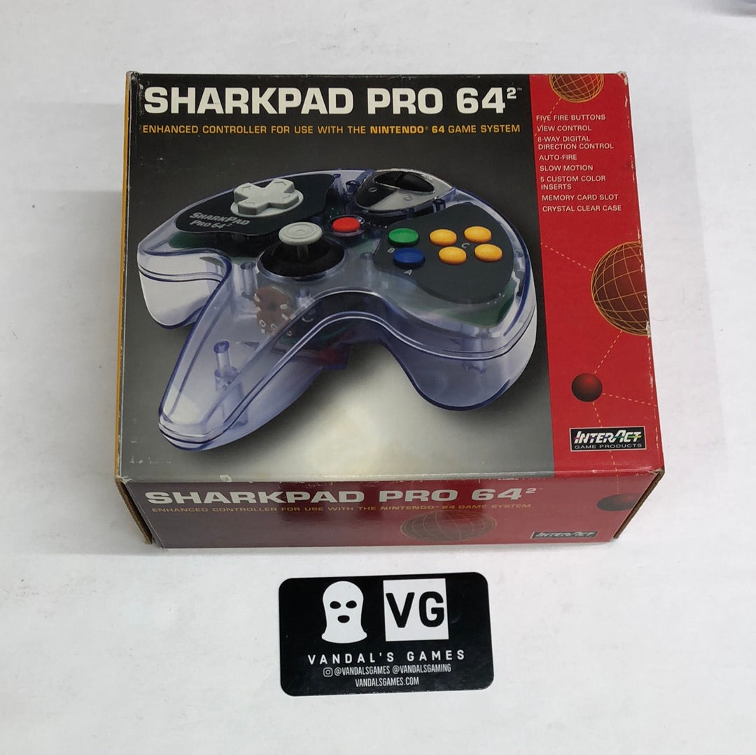 N64 - Sharkpad Pro Untested Nintendo 64 Almost Complete #2718