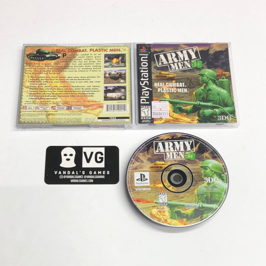Ps1 - Army Men 3d  New Case Sony PlayStation 1 Complete #111
