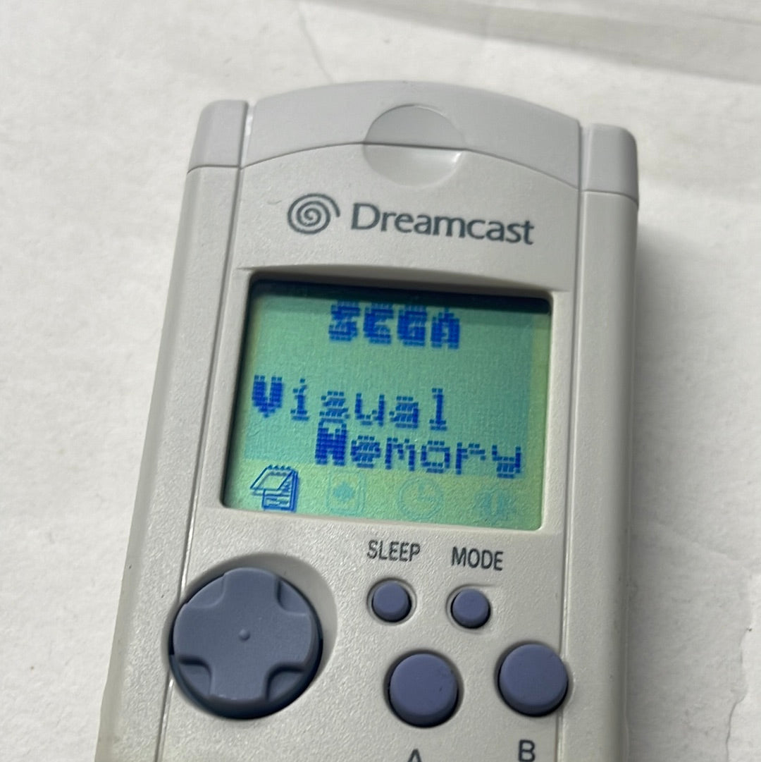 Dreamcast - VMU White Sega Japanese W/ New Batteries in Packageing #2809