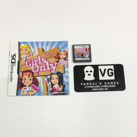 Ds - Girls Only Nintendo Ds Cart & Manual Only #2743
