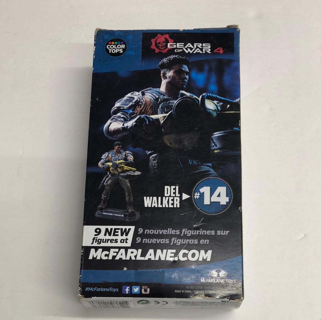 Gears of War 4 - Del Walker Action Figure Xbox One Brand New McFarlane Toys