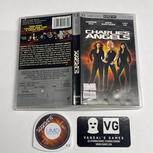 Psp Video - Charle's Angels Sony PlayStation Portable UMD W/ Case #111