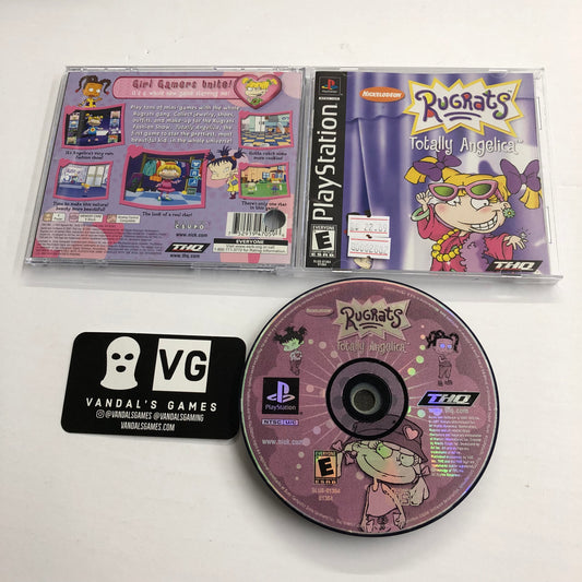 Ps1 - Rugrats Totally Angelica Sony PlayStation 1 Complete #2882