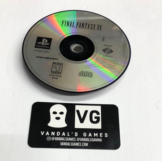 Ps1 - Final Fantasy VII Disc 2 Only Greatest Hits Sony PlayStation 1 Disc Only #111