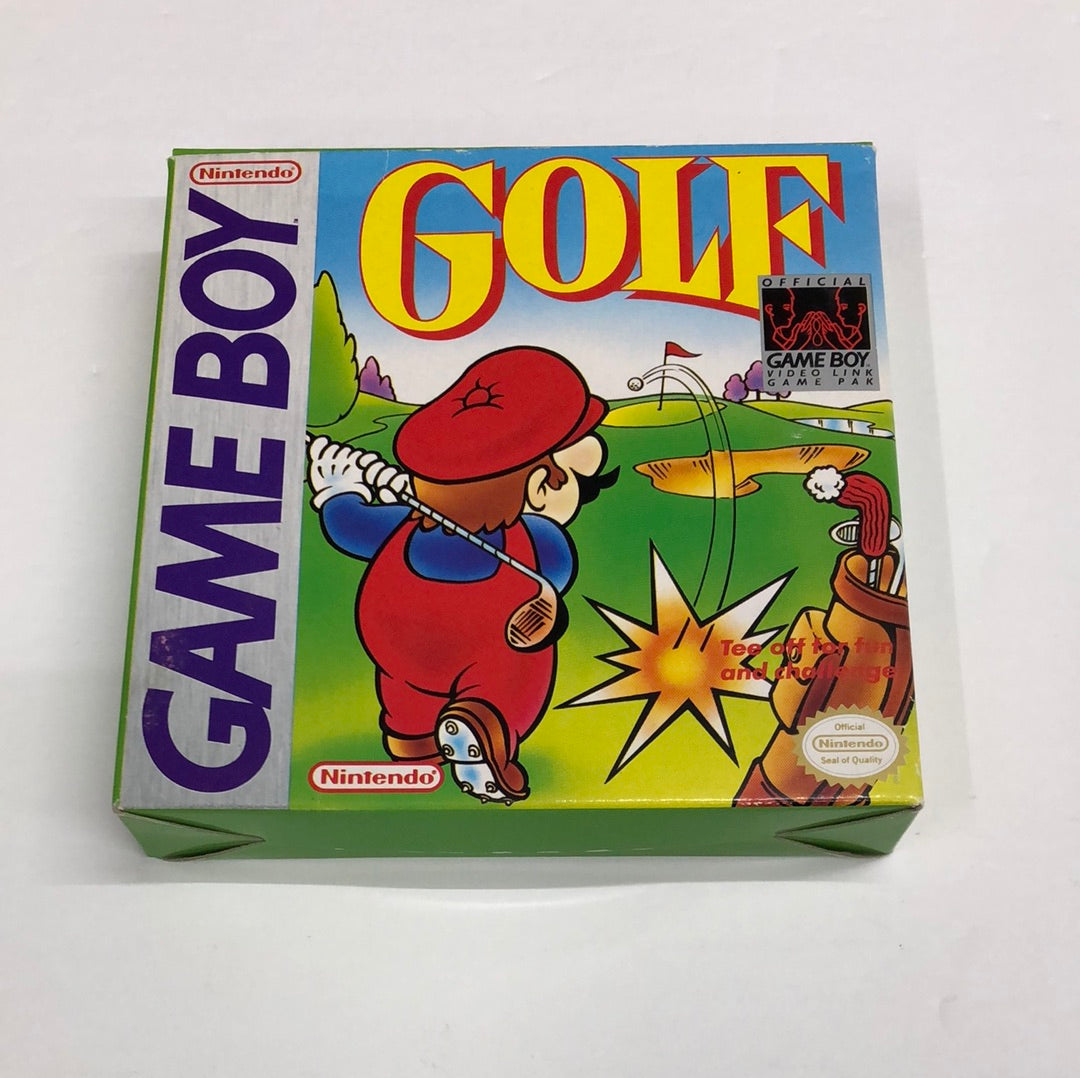 GB - Golf Nintendo Gameboy BOX ONLY NO GAME #2749