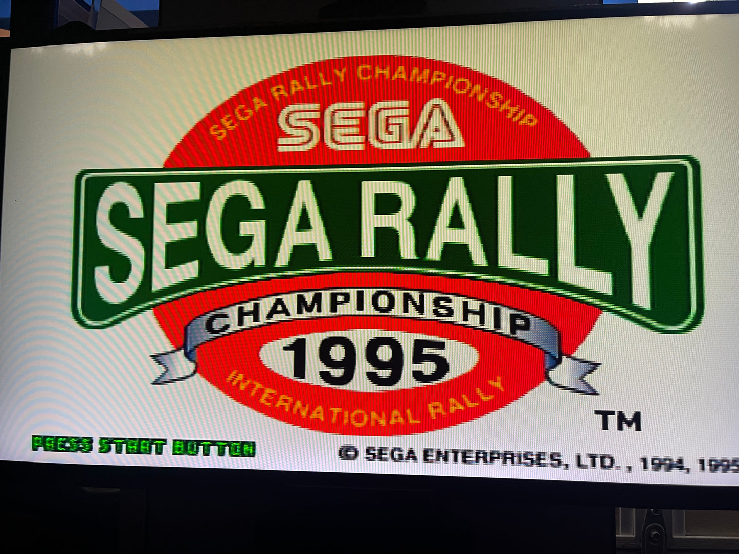 Saturn - Sega Rally Championship Sega Saturn Disc Only Scratched #2794