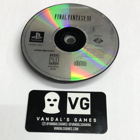 Ps1 - Final Fantasy VIII Disc 3 Only Greatest Hits No Face PlayStation 1 Only #111