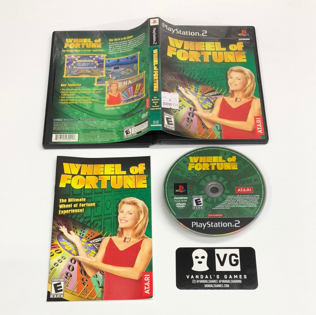 Ps2 - Wheel of Fortune Sony PlayStation 2 Complete #111