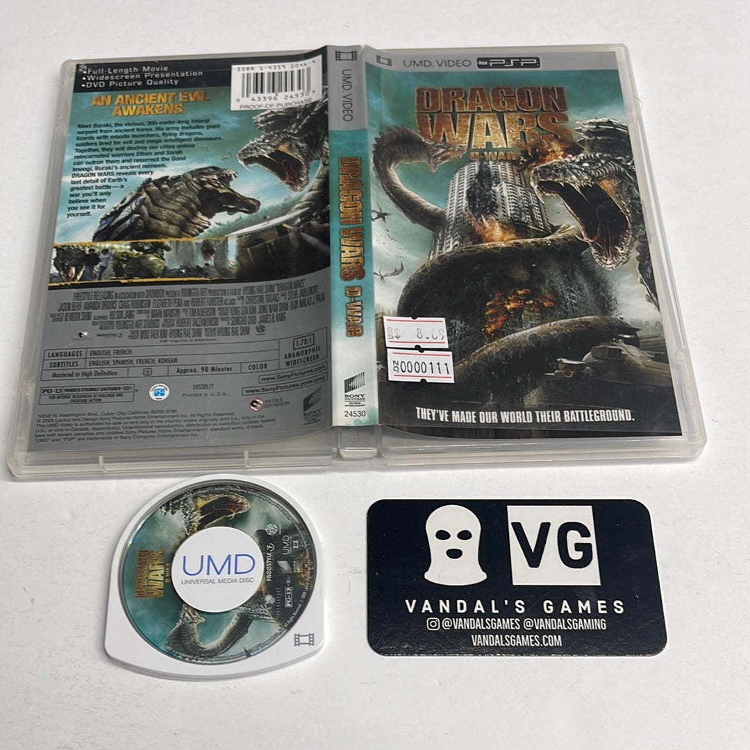 Psp Video - Dragon Wars D-War Sony PlayStation Portable UMD W/ Case #111