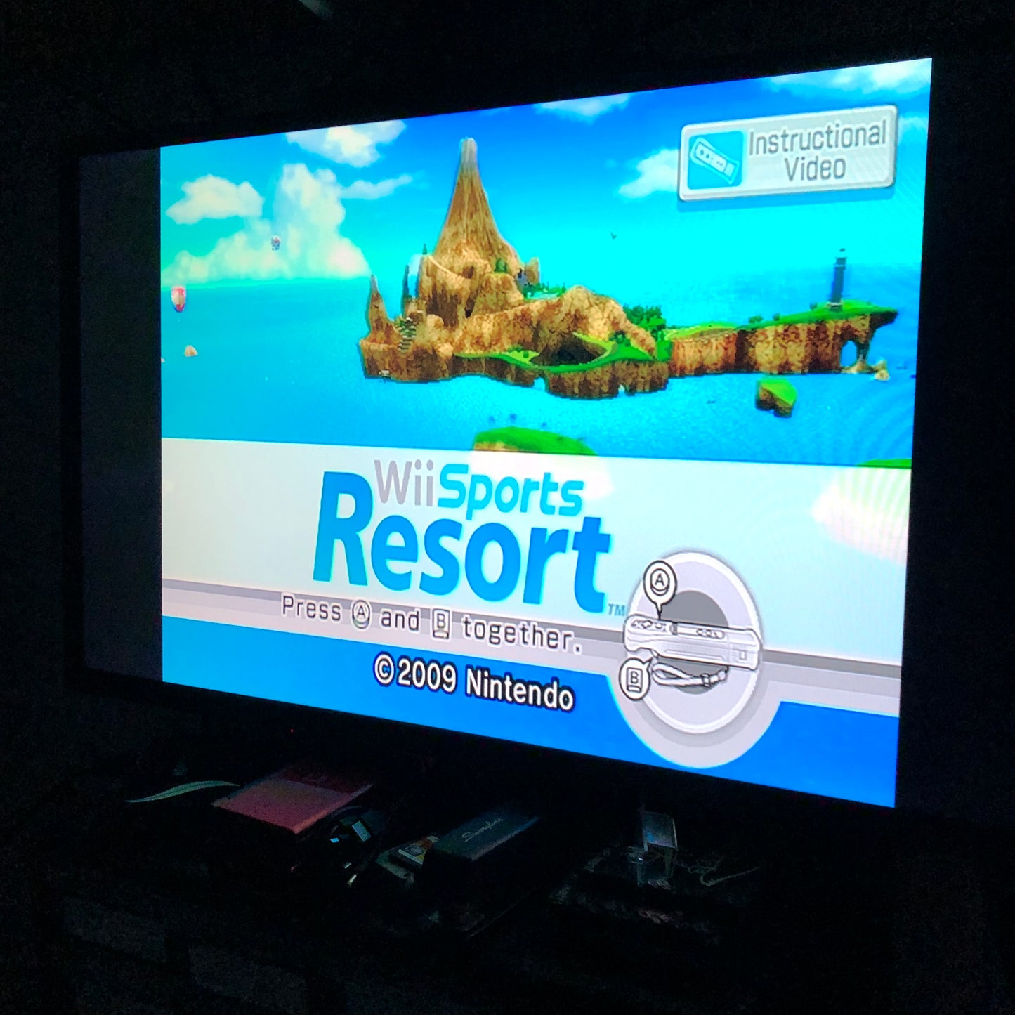 Wii - Wii Sports Resort Nintendo Wii Complete #2886