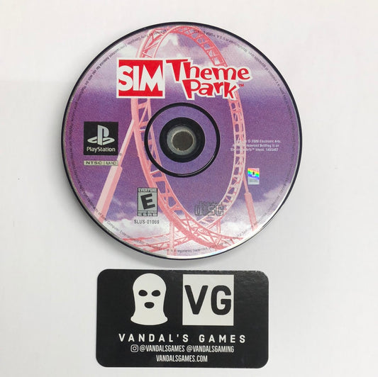 Ps1 - Sim Theme Park Sony PlayStation 1 Disc Only #111
