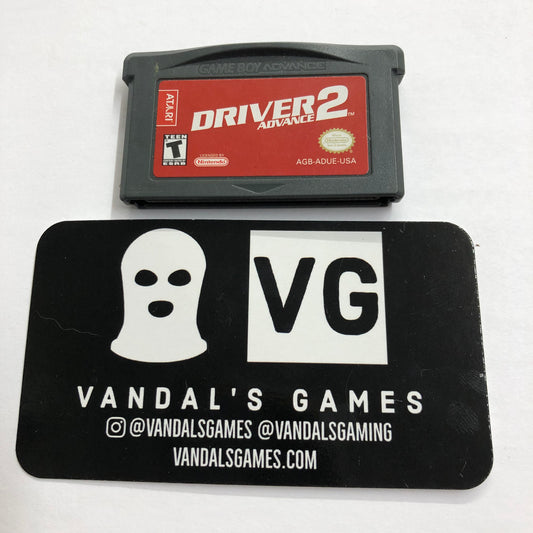 GBA - Driver 2 Advance Nintendo Gameboy Advance Cart Only #111