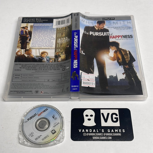 Psp Video - The Pursuit of Happyness Sony PlayStation Portable UMD W/ Case #111