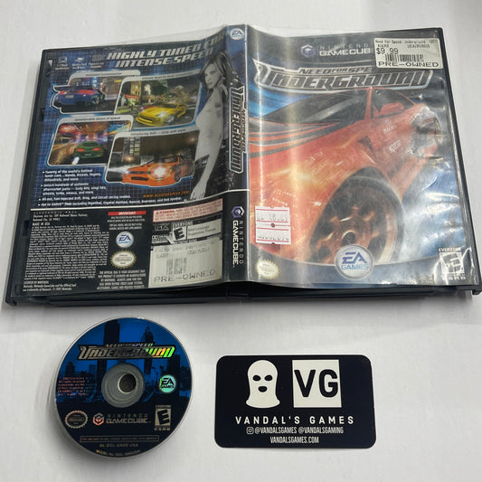 Gamecube - Need for Speed Underground Nintendo Gamecube W/ Case #2894