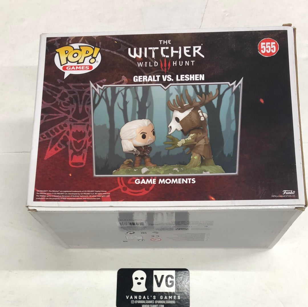 Funko Pop - The Witcher III 3 Game Moments Geralt Vs. Leshen #555 New #2815