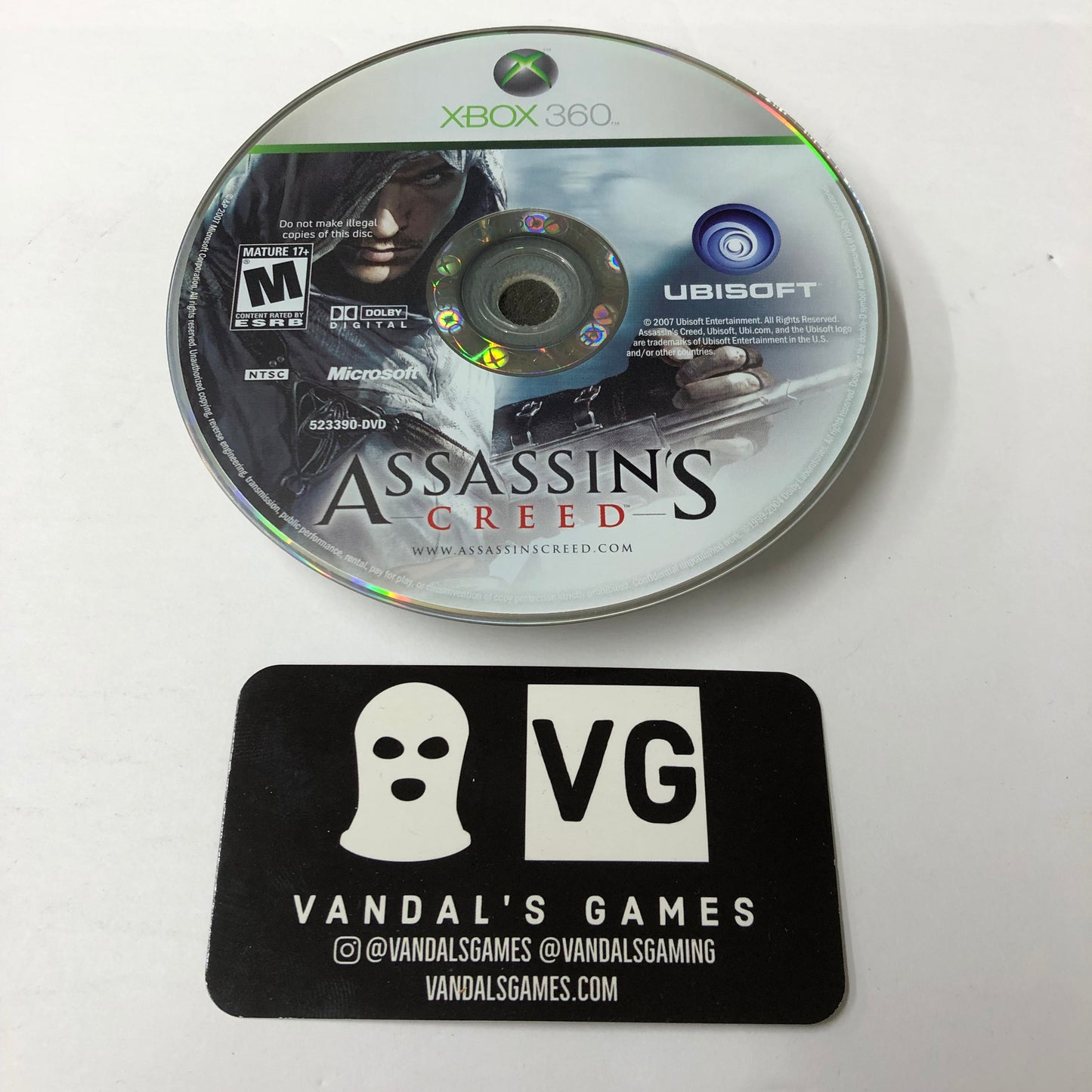 Xbox 360 - Assassin's Creed Microsoft Xbox 360 Disc Only #111