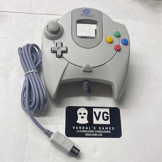 Dreamcast - Pal Controller W/ Blue Swirl Sega Dreamcast Tested #2806
