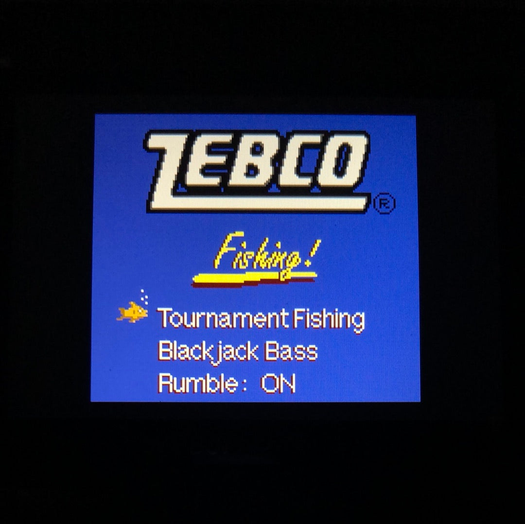 GBC - Zebco Fishing W/ Cover Nintendo Gameboy Color #2350 – vandalsgaming