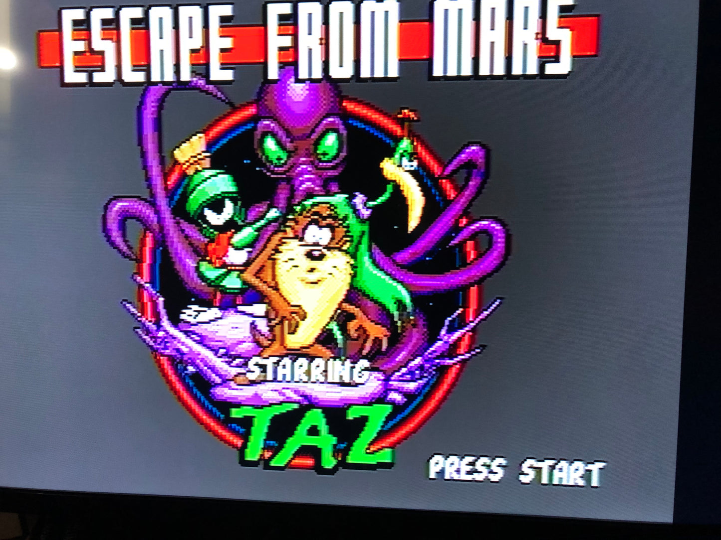 Genesis - Taz in Escape From Mars Sega Genesis Cart Only #2874