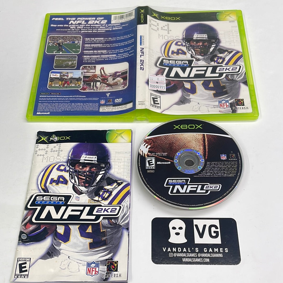 Xbox - NFL 2k2 Microsoft Xbox Complete #111