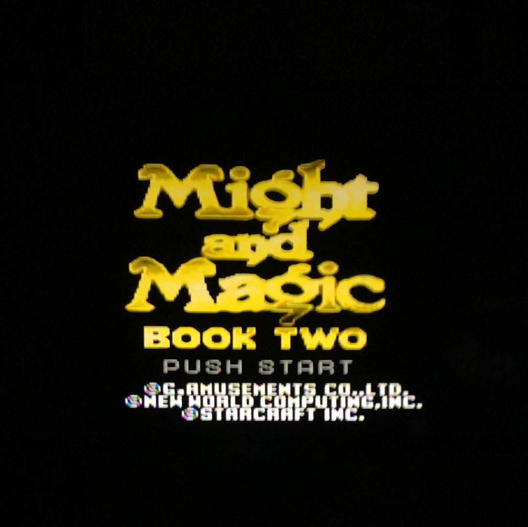 Super Famicom - Might and Magic II Japan Super Nintendo Cart Only #2338