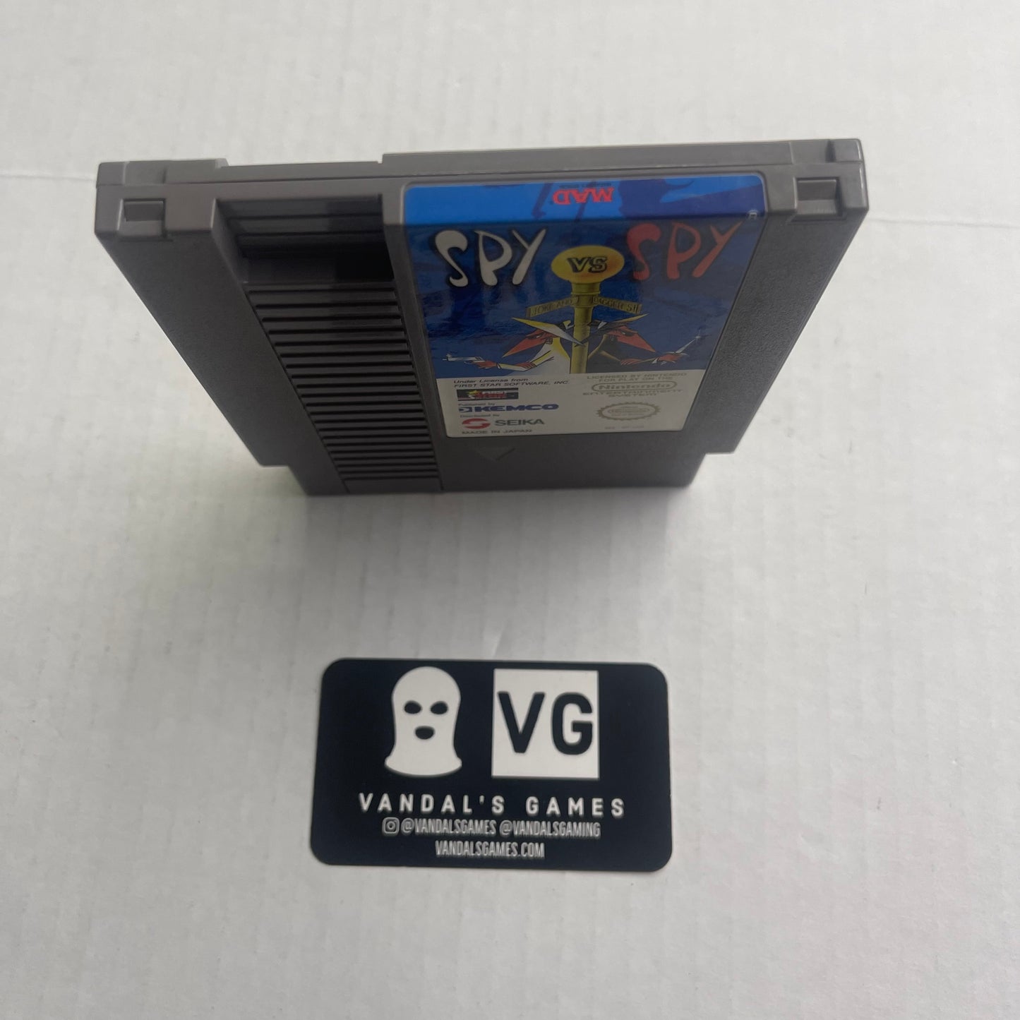 Nes - Spy vs Spy Nintendo Nes Cart Only #2893